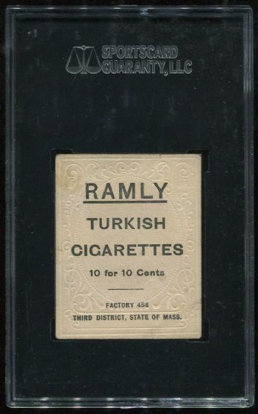 1909 T204 Ramly Moose McCormick SGC 20