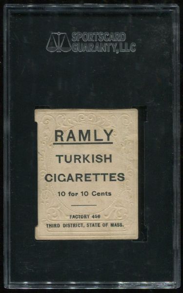 1909 T204 Ramly Tubby Spencer SGC 30