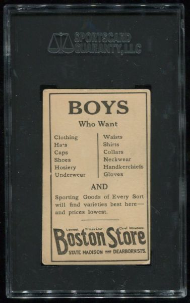 1917 Boston Store #53 Del Gainor SGC 40