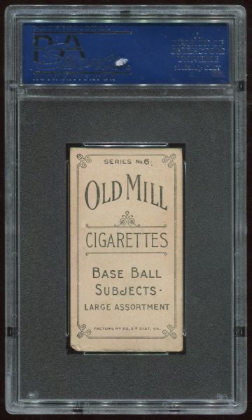 1910 T210 Old Mill Horn Series 6 PSA 4