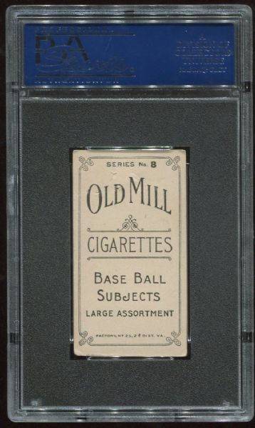1910 T210 Old Mill Miller Series 8 PSA 4