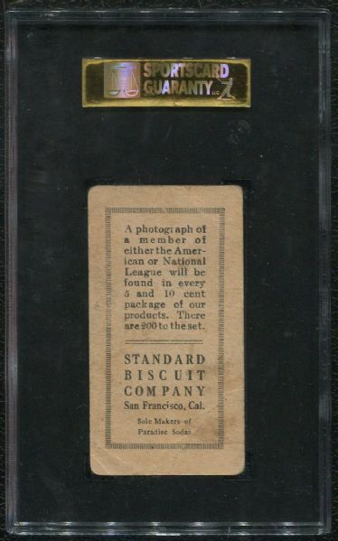 1916 Standard Biscuit #157 Chas. Schmidt SGC 10