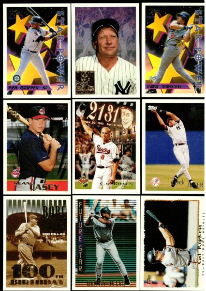 1995 & 1996 Topps Complete Sets Lot of 2