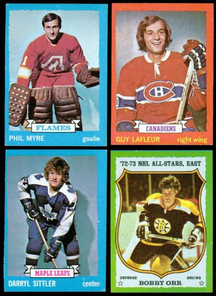 1973-74 Topps Hockey Complete Set (198 Cards)