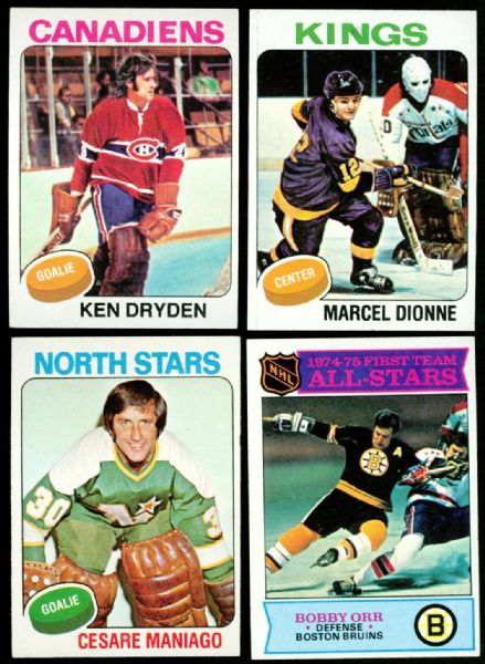 1975-76 Topps Hockey Complete Set (330 Cards)