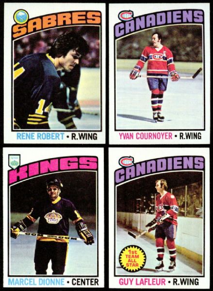 1976-77 Topps Hockey Complete Set (264 Cards)