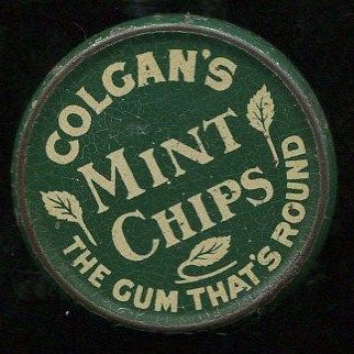 1910 Colgan's Chips Gum Tin