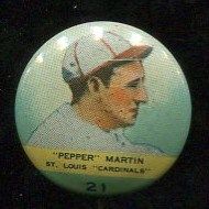 1932 Orbit Gum Pins #21 Pepper Martin