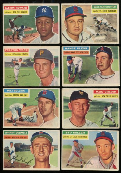 1956 Topps Lot of 40 Assorted Commons