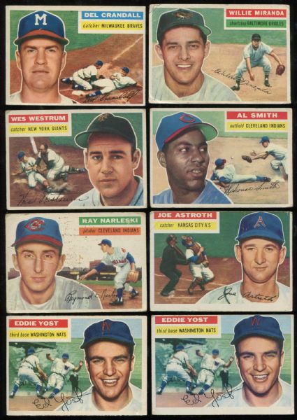 1956 Topps Lot of 30 Assorted w/ Hall of Famers & Stars