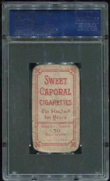 1909-11 T206 Sweet Caporal Christy Mathewson Portrait PSA Authentic
