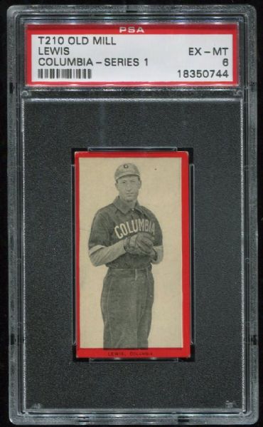 1910 T210 Old Mill Lewis Series 1 PSA 6