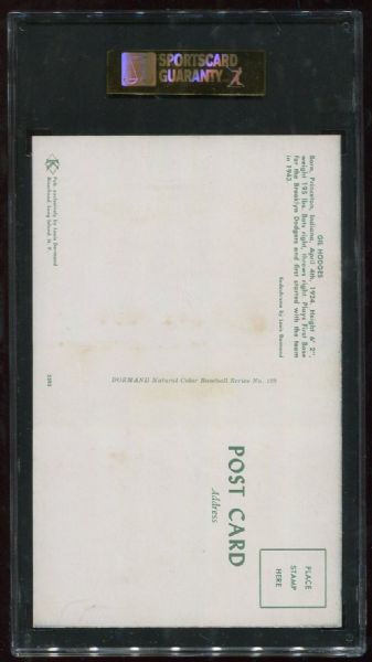 1953-55 Dormand Postcards Gil Hodges SGC 60
