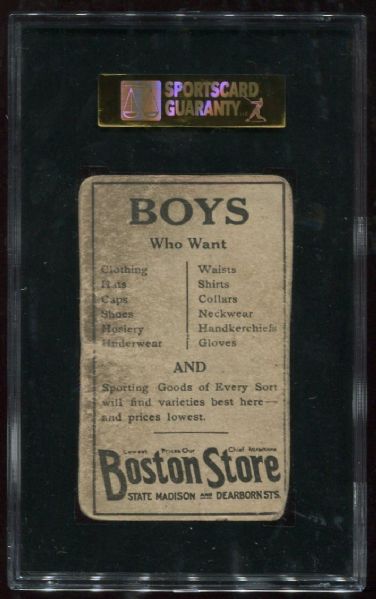 1917 Boston Store #65 Heinie Groh SGC Authentic
