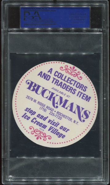 1976 Buckman Discs Reggie Jackson PSA 9