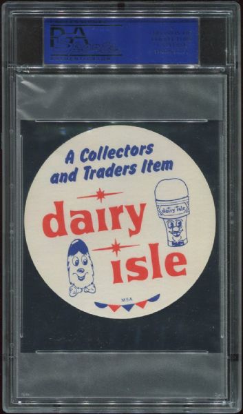 1977 Dairy Isle Discs Jim Palmer PSA 9