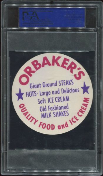 1976 Orbaker's Discs Frank Robinson PSA 9