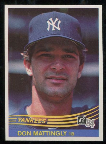 1984 Donruss Complete Set with Mattingly Rookie