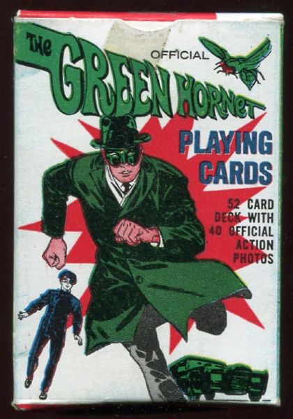 1966 Green Hornet Playing Cards Complete Mint Set