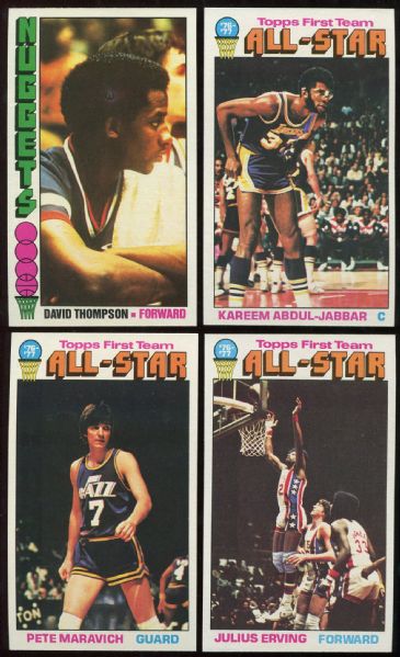 1976 Topps Basketball High Grade Complete Set