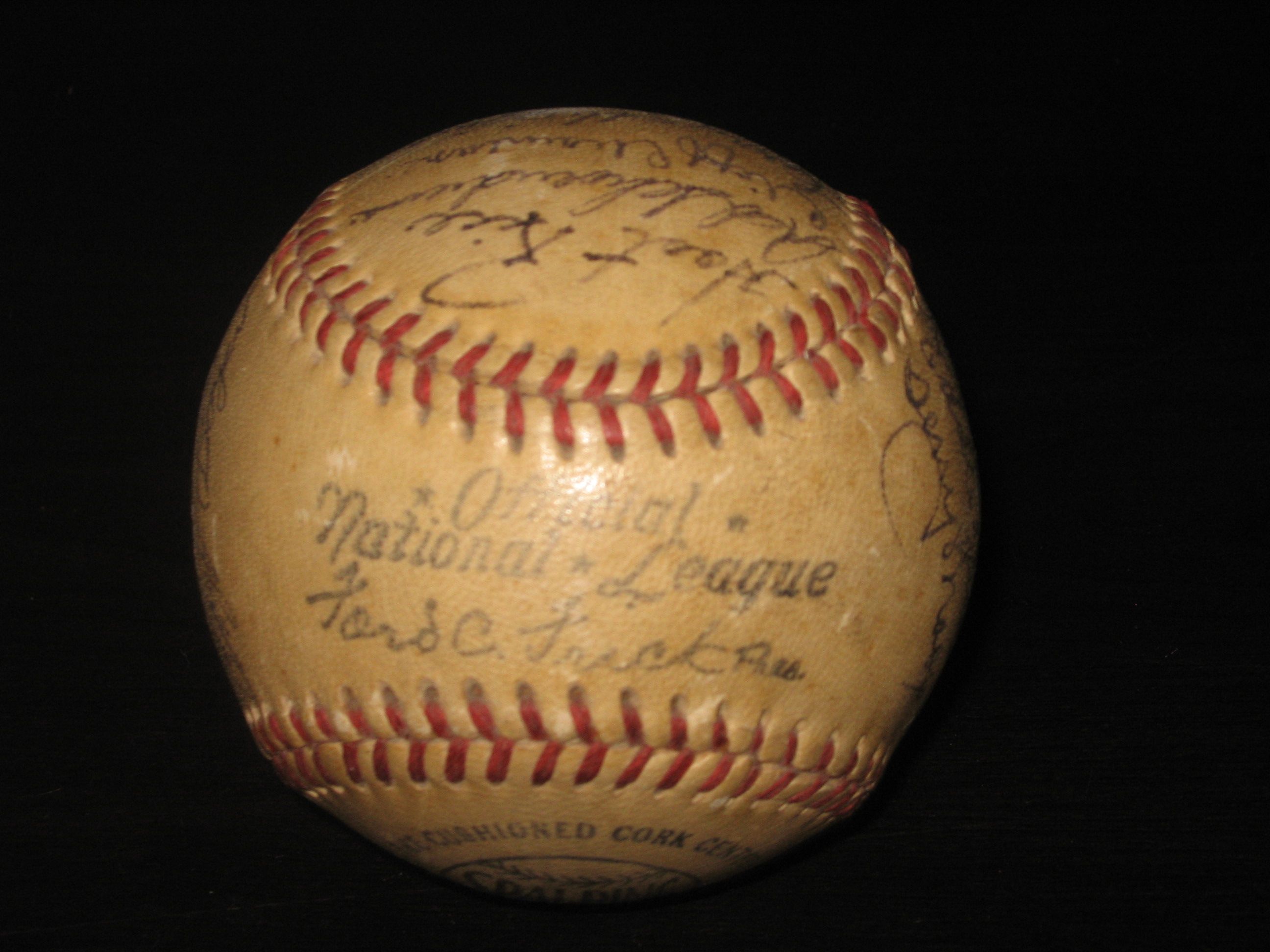 Lot Detail - 1952 St. Louis Cardinals Team Signed Ball *Authenticated*