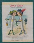 1900s S102 Zira Girls Zira Cigarettes Silks Lot of (7)