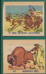 1930s R185 Western Series Lot of (14) W/ Buffalo Bill