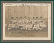 1902 Jersey City Skeeters Minor League Cabinet Photo 
