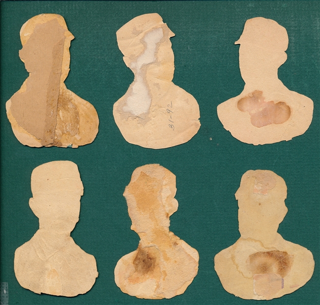 1888 Scrapps Tobacco Die Cuts, Complete Set (18)