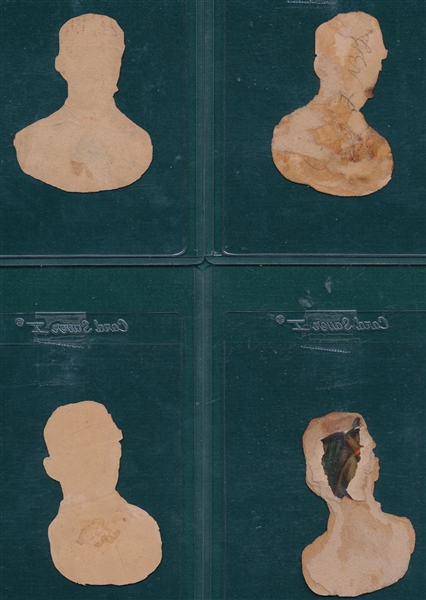 1888 Scrapps Tobacco Die Cuts, Complete Set (18)
