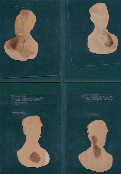 1888 Scrapps Tobacco Die Cuts, Complete Set (18)