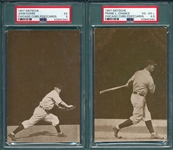 1907 Dietsche Post Cards, Chicago Cubs Complete Set (15) PSA