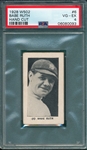 1928 W502 #6 Babe Ruth PSA 4