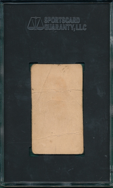 1910 E104-1 Eddie Plank, Nadja Caramels, Blank Back, SGC 10