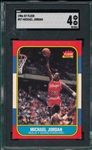 1986 Fleer #57 Michael Jordan SGC 4 *Rookie*