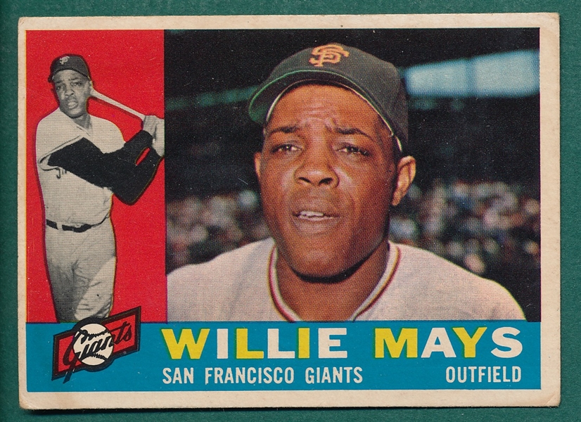 1960 Topps #200 Willie Mays