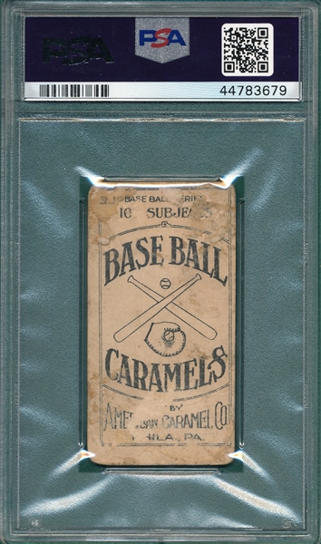 1909-11 E90-1 Thomas, Philadelphia, American Caramel Co. PSA 1