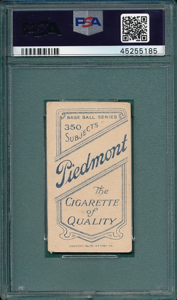 1909-1911 T206 O'Brien Piedmont Cigarettes PSA Authentic