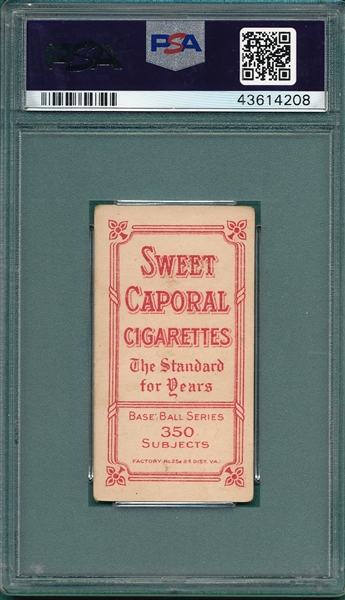 1909-1911 T206 Knight, Bat, Sweet Caporal Cigarettes PSA 3.5 *Factory 25*