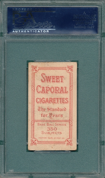 1909-1911 T206 Alperman Sweet Caporal Cigarettes PSA 3 *Factory 25*