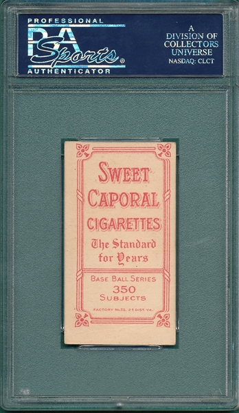 1909-1911 T206 Unglaub Sweet Caporal Cigarettes PSA 3 *Factory 25*