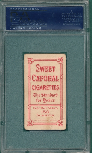 1909-1911 T206 Isbell Sweet Caporal Cigarettes PSA 3.5