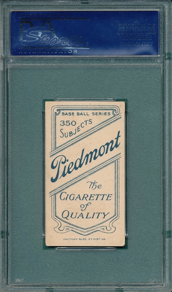 1909-1911 T206 Charles Piedmont Cigarettes PSA 4.5