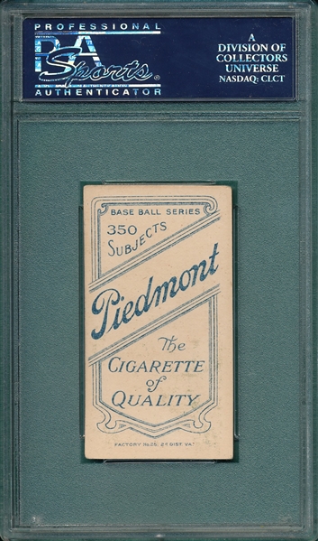 1909-1911 T206 McAleese Piedmont Cigarettes PSA 4.5