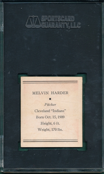 1933 R305 Melvin Harder Tattoo Orbit SGC 60
