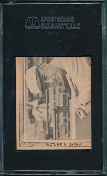 1935 Goudey 4 In 1 #3A W/ Simmons & Cochrane SGC 70