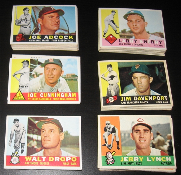 1960 Topps Lot of (160) W/ Ford