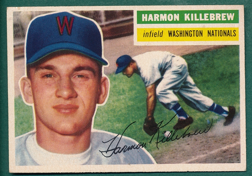 1956 Topps #164 Harmon Killebrew *Gray*