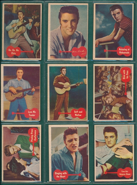 1956 Elvis Presley Complete Set (64) W/ Wrapper