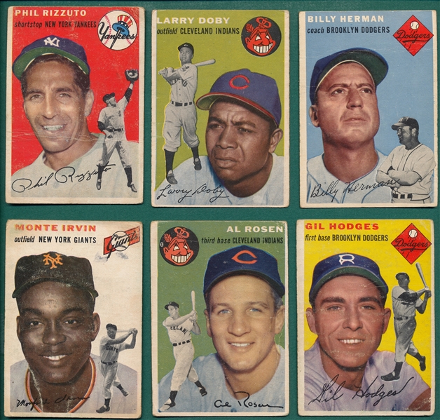 1954 Topps Lot of (80) W/ Rizzuto